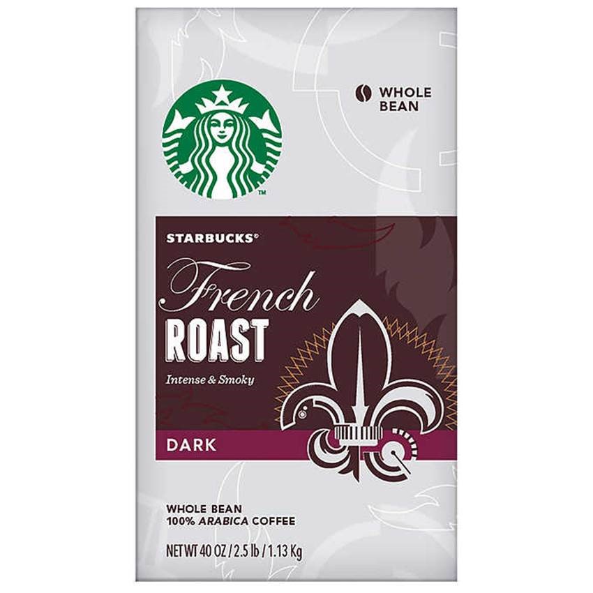 Starbucks French Roast Coffee Whole Bean 2.5 lb